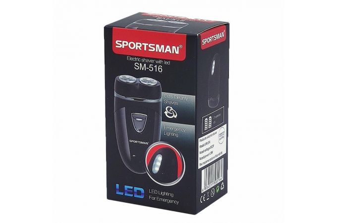 Электробритва Sportsman SM-516 (2*AA)