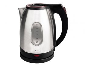 Чайник ECON ECO-1882KE стальной с черным 1850Вт, 1,8л, фильтр