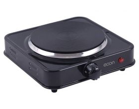 Плитка электрическая ECON ECO-134HP черный 1000 Вт, диск 155 мм,  5 уровней мощности