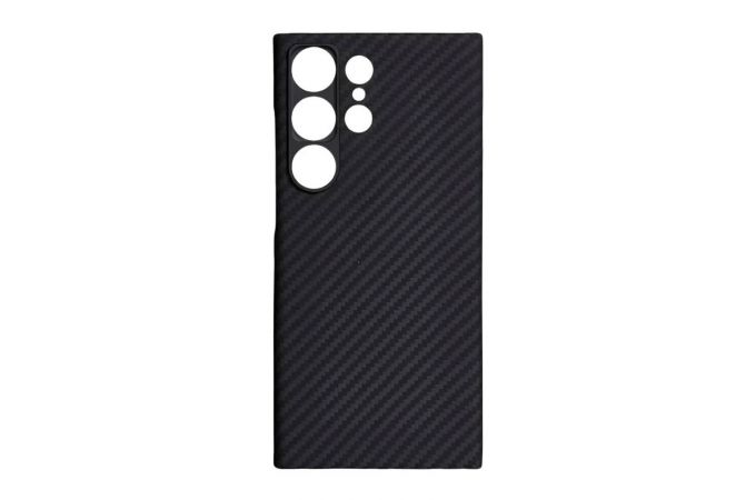 Чехол для телефона Samsung S25 Ultra KEEPHONE Kevlar (Black)