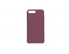 Чехол для iPhone 7 Plus Silicone Case Soft Touch (красная роза) 36