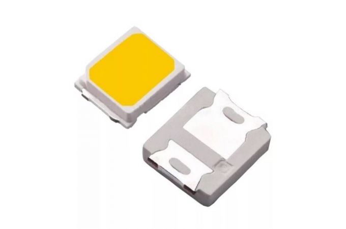 Светодиод SMD 2828 3V, 1.5W холодный белый (для подсветки телевизоров Samsung, Sony)