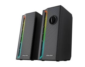 Акустическая система SmartBuy SBA-4600 Neon Melody 2 черная 6 Вт