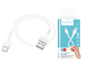 Кабель USB - USB Type-C HOCO X37, 3A (белый) 0,5м