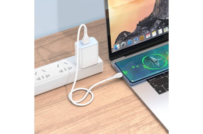 Кабель USB - USB Type-C HOCO X37, 3A (белый) 0,5м