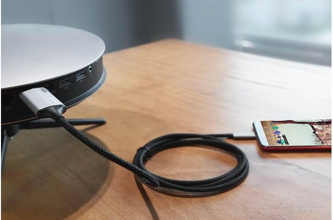 Кабель HDMI-Type-C 1.8м HOCO UA13 (7/51-3)