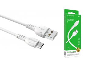 Кабель USB - MicroUSB BOROFONE BX51 2,4A (белый) 1м
