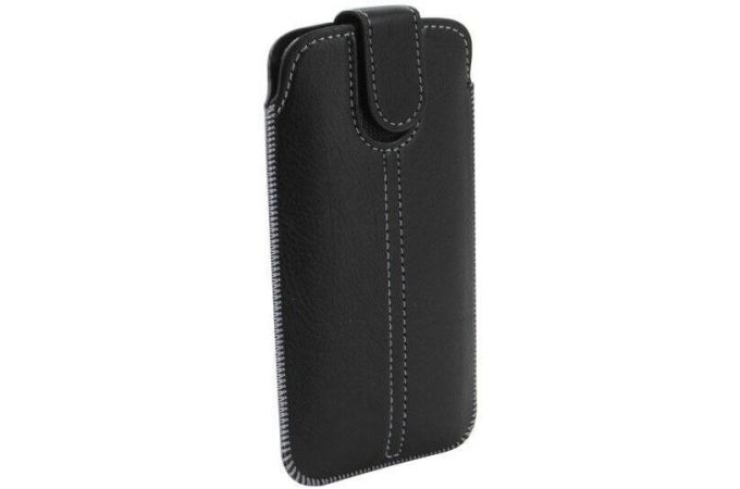 Чехол NEYPO Pocket Case с лентой для смартфонов до 3.5" (60х115 мм) черный