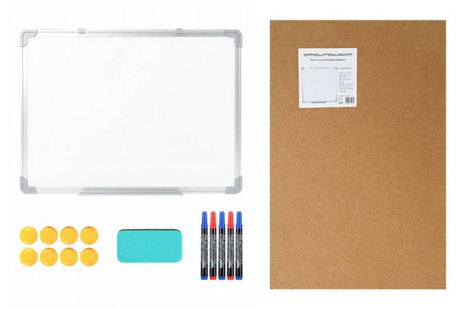 Магнитная доска Орбита OT-OCB02 (90 х 60 см)
