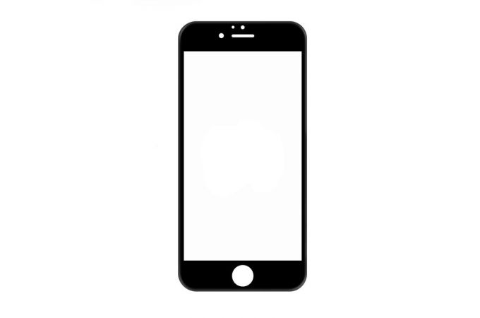Стекло для iPhone 6 (4.7) (черный)