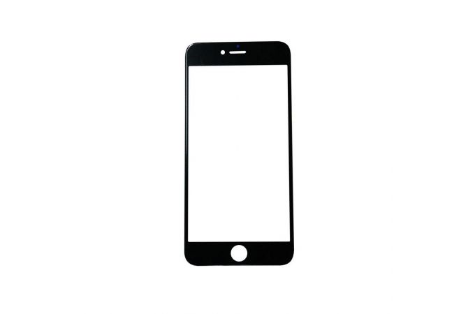 Стекло для iPhone 6 plus/ 6s plus (5.5) олеофобное покрытие (черный)
