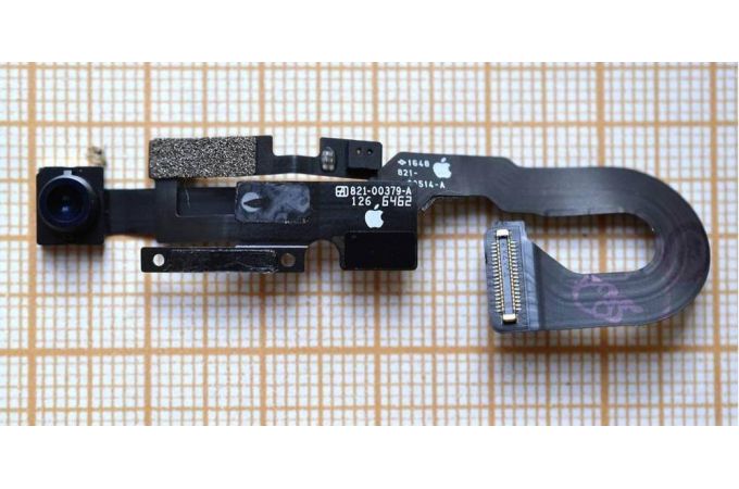Шлейф для iPhone 7 (4.7) с сенсором + фронтальная камера