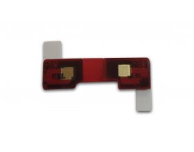 Шлейф для Samsung J120f/ J110h Galaxy J1 на сенсорные кнопки (плата) комплект