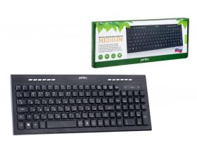 Клавиатура беспроводная Perfeo "MEDIUM" Multimedia USB PF_4510  (черный)