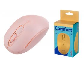 Мышь беспроводная Perfeo "COMFORT", 3 кн, DPI 1000, USB PF_A4776 (персик)