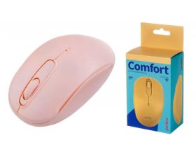 Мышь беспроводная Perfeo "COMFORT", 3 кн, DPI 1000, USB PF_A4776 (персик)