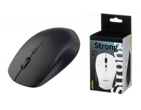 Мышь беспроводная Perfeo "STRONG", 4 кн, DPI 800-2400, USB, PF_A4493 (черный)