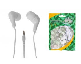 Наушники вакуумные проводные Perfeo VS VS_EHWH (белый)