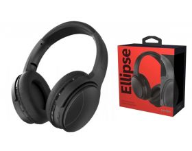 Наушники мониторные беспроводные Perfeo BT с микрофоном ELLIPSE P3 плеер, FM, AUX PF_A4907 Bluetooth (черный) (У)