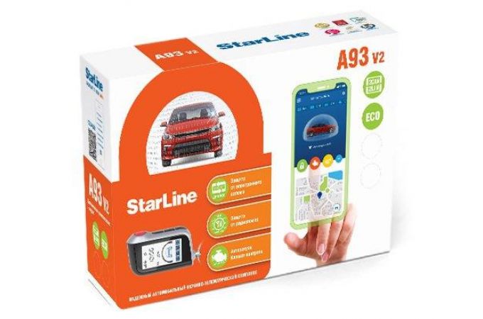 Автосигнализация STARLINE A93 V2 2CAN+2LIN ECO РРЦ - 13 750 руб.