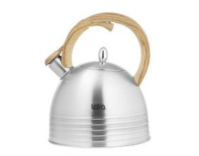 Чайник со свистком LARA LR00-81матовый 2,8 литра, свисток, soft-touch