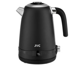 Чайник JVC JK-KE1730 черный 2200Вт,1,7л, нерж.,LED-дисп.,40,50,60,70,80,90,100