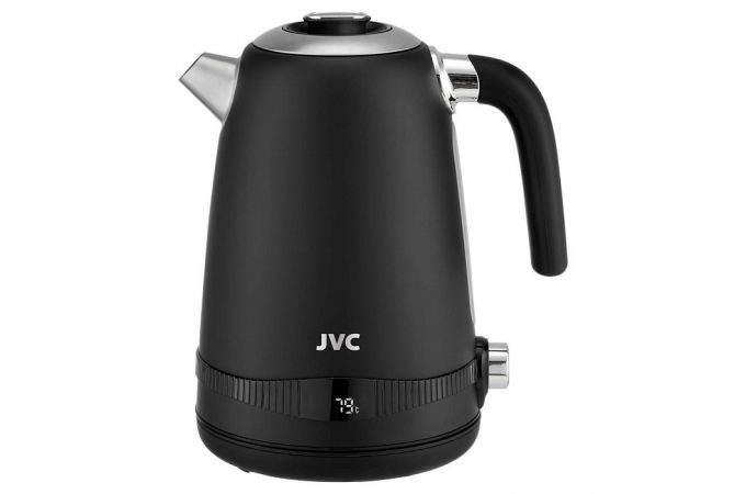 Чайник JVC JK-KE1730 черный 2200Вт,1,7л, нерж.,LED-дисп.,40,50,60,70,80,90,100