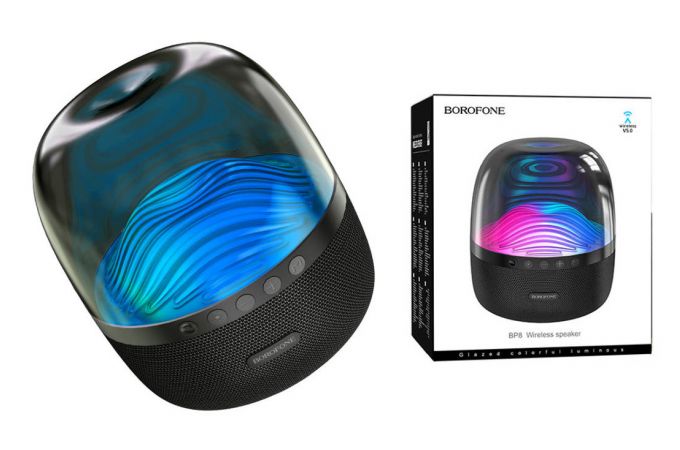 Портативная беспроводная колонка BOROFONE BP8 wireless speaker (Черный)