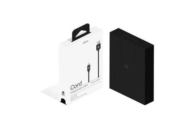 Кабель USB - USB Type-C Ubear Cord 2A 1.2m Black