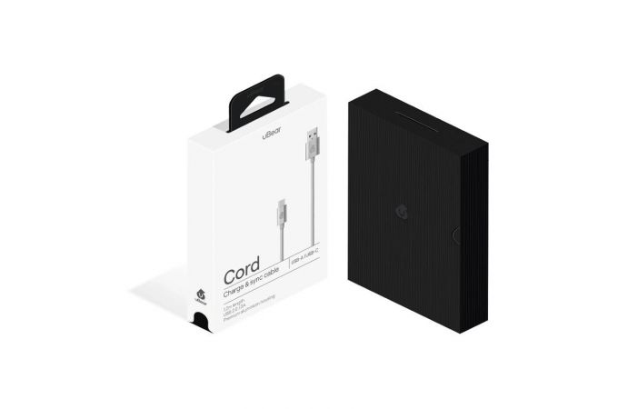 Кабель USB - USB Type-C Ubear Cord 2A 1.2m Grey