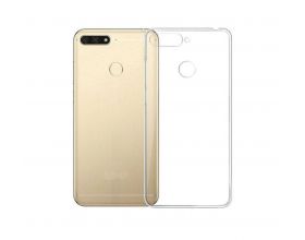 Чехол для Huawei Y6 (2018) ультратонкий 0,3мм (прозрачный)