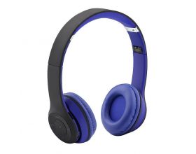 Наушники мониторные беспроводные Орбита OT-ERB20 FM,TF У Bluetooth (черно-синий)