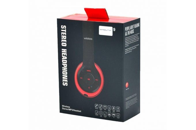 Наушники мониторные беспроводные Орбита OT-ERB20 FM,TF У Bluetooth (черно-синий)