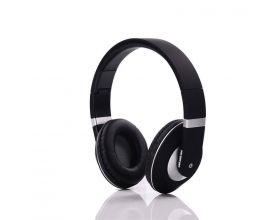 Наушники мониторные беспроводные SAIYO-BT1609 Bluetooth (черный)