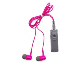 Наушники вакуумные беспроводные KADUM KD-859C Bluetooth (розовый) У