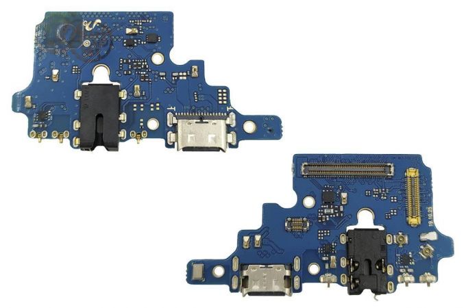 Шлейф для Samsung N770F Galaxy Note 10 Lite с разъемом зарядки + разъем гарнитуры (плата)