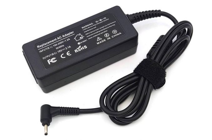 Блок питания / зарядное устройство для ноутбука ReplacementAC 19V 2.1A 2.5*0.7 (Asus) комплект