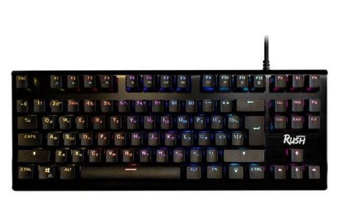 Клавиатура игровая механическая Smartbuy RUSH 313 USB черная  Z33 / SBK-313MG-K