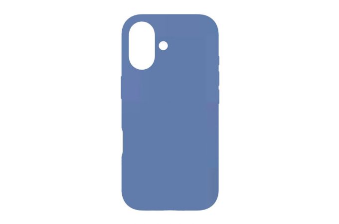 Чехол для iPhone 17 (6,3) Silicone Case Soft Touch (голубой лед) 57