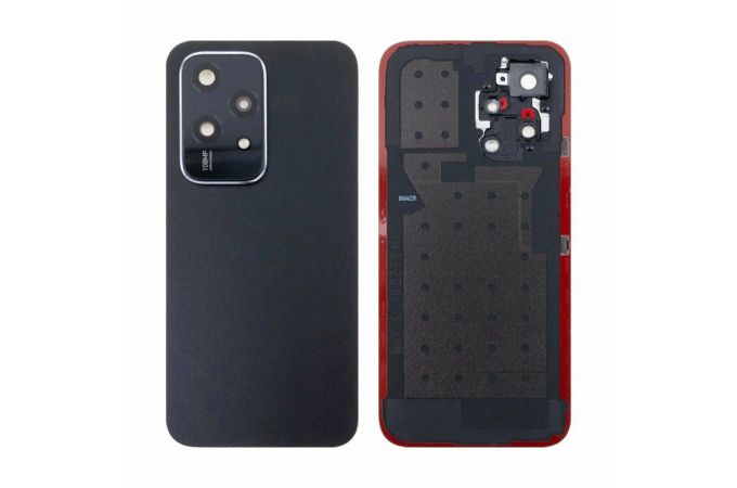 Задняя крышка для Huawei Honor 200 Lite (LLY-NX1) + стекло камеры (черный) орг