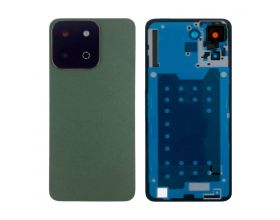 Задняя крышка для Huawei Honor X7c (ALT-LX1) + стекло камеры (зеленый) HQ