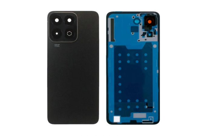 Задняя крышка для Huawei Honor X7c (ALT-LX1) + стекло камеры (черный) HQ