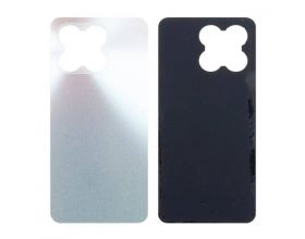 Задняя крышка для Huawei Honor X8a (CRT-LX1) (серебро)