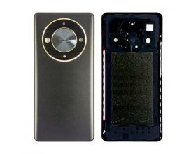 Задняя крышка для Huawei Honor X9b (ALI-NX1) + стекло камеры (черный) HQ