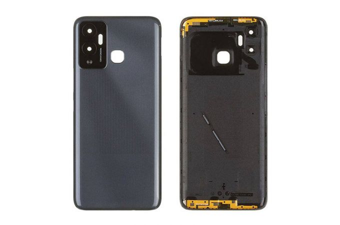 Задняя крышка для Infinix Hot 12 Play (X6816D) (черный)