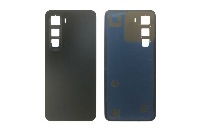 Задняя крышка для Infinix Hot 60i 4G (X6728) (черный) HQ