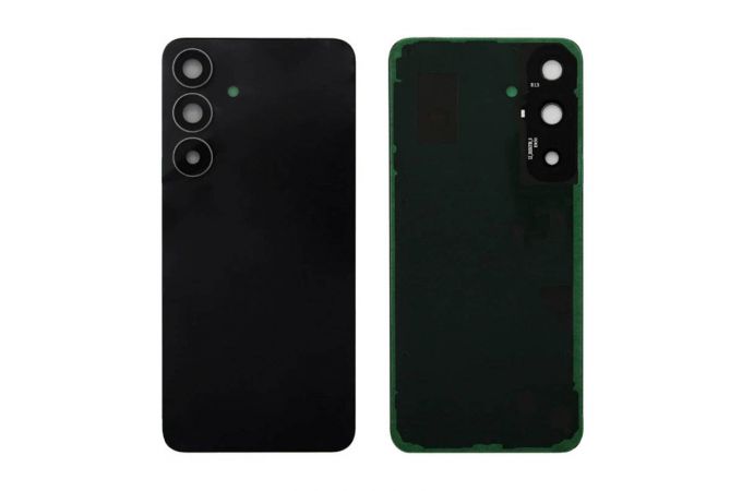 Задняя крышка для Samsung S731B Galaxy S25 FE + стекло камеры (черный) HQ