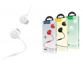 Наушники вакуумные проводные HOCO M49 Starry sky universal l (белый)