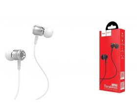 Наушники вакуумные проводные HOCO M46 Jewel sound universal (серебристый)