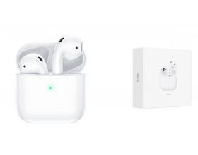 Наушники вакуумные беспроводные HOCO ES46 Original series Cool Pro TWS wireless headset Bluetooth (белый)